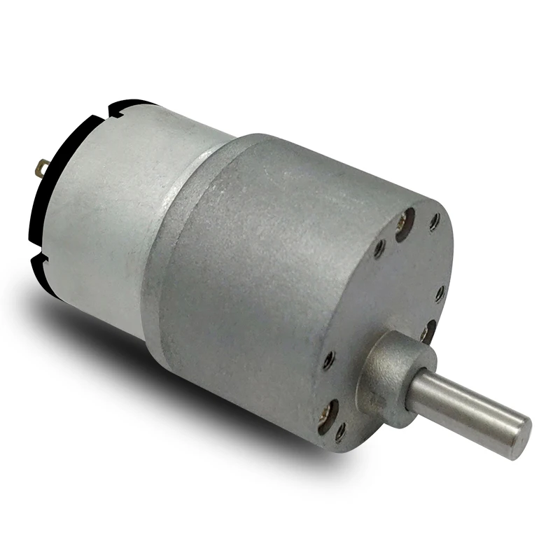 520 DC Motor With 37mm Gearbox High Torque 12V 24V For Robot Power Supplier