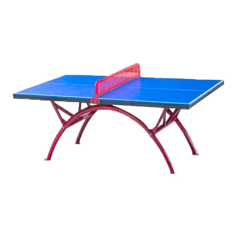 Standard Size Indoor Professional Table Tennis Table Folding With Removable Casters
