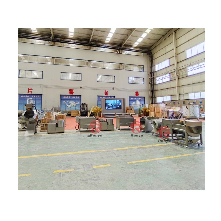 50kg To 200kg Potato Chips Making Machine Automatic French Fries Machine Small Scale French Fries Production Line