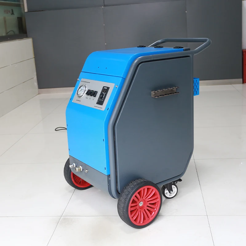 CO2 Dry Ice Blaster Pelletizer Steel Plate Washing Cleaning Cleaner Dry Ice Blasting Machine