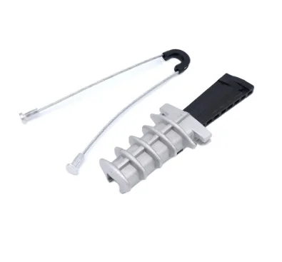 NF-DR-1600 Aluminum Alloy Anchor Suspension Clamp For Fiber Optical Network ADSS Cable With Diameter Less Than 10mm Installation