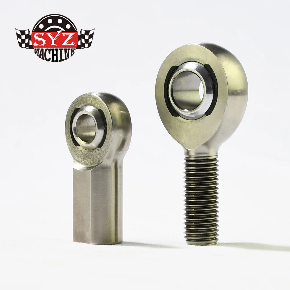 High Precision Custom male female Stainless Steel Rod End For 3/4 inch 5/8 inch 1.25 inch