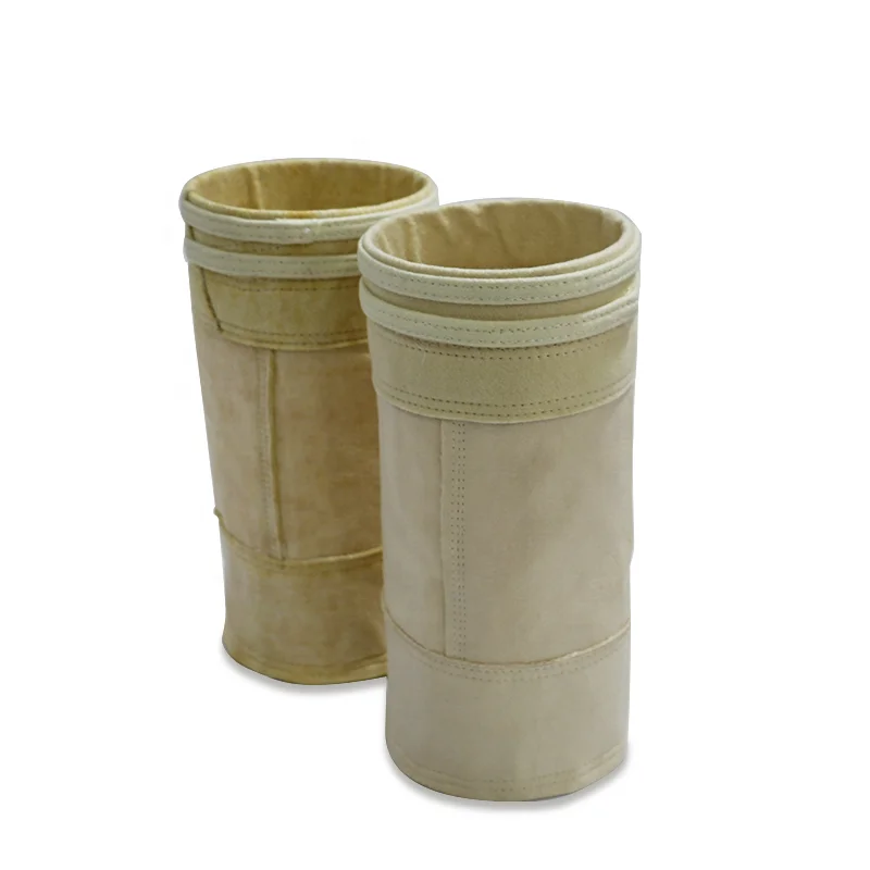 Manufacturer PPS Bag Dust Collector Filter Bag Industry PPS With PTFE Coated Filters Bag For Power Plant Fiberglass Woven Fabric
