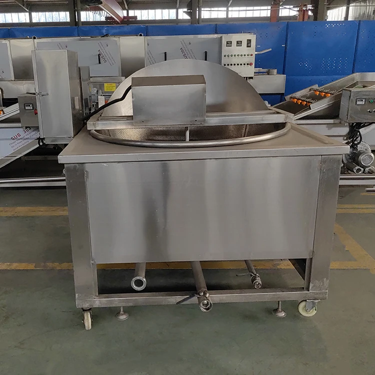 Commercial Production Fish Skin Fava Beans Falafel Donut Doughnut French Fries Frying Machine