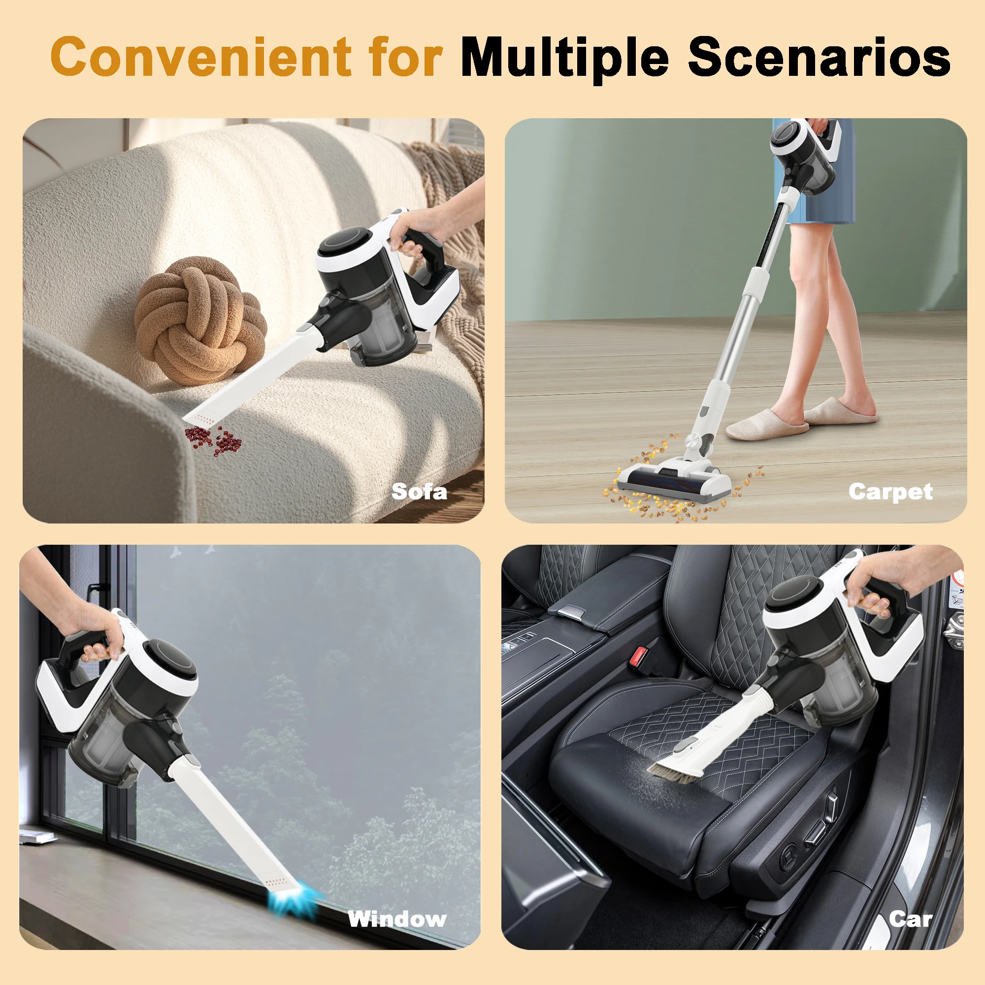 Беспроводной пылесос ручной вертикальный беспроводной Лидер продаж 120W электрический бесщеточный двигатель ручные 21 6 V