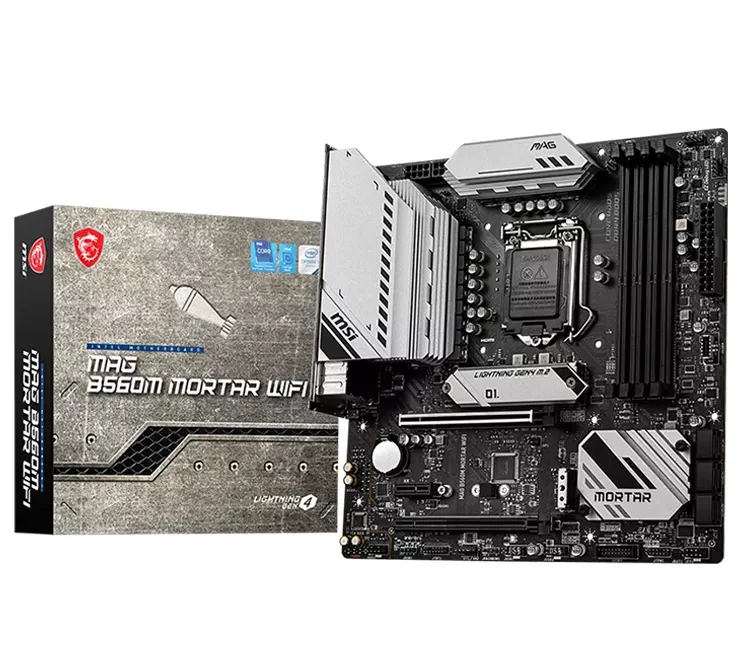 B560M MORTAR WIFI Motherboard Supports 10th and 11th Gen Intel Core Processors For LGA 1200 Socket ATX Motherboard