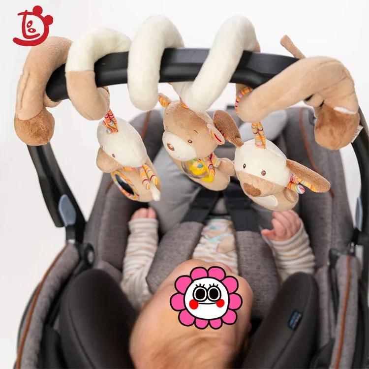 Oem мягкие модные милые Мультяшные подвесные игрушки для детской кроватки плюшевый медведь