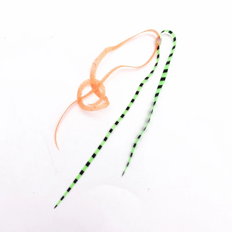 Fishing Silicone Skirt Assist hook jigging hook Jig head fishing hook lure skirt trailers integrated Spinnerbait Buzzbait