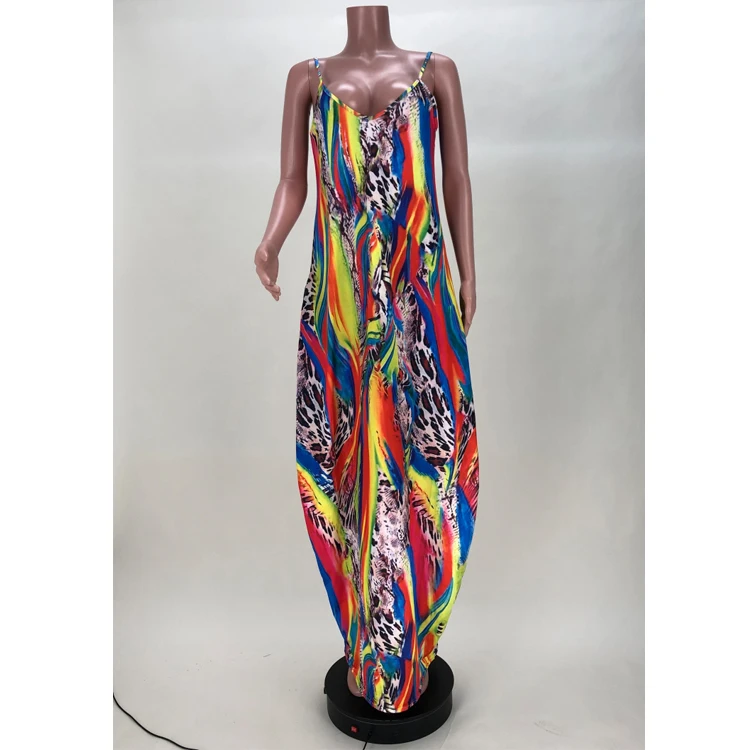  Африканский дизайн Kitenge Женская скатерть большого размера комбинезон