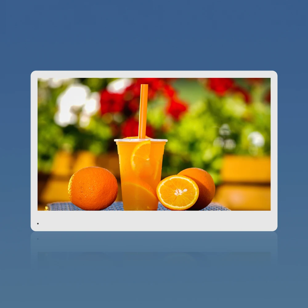 24 inch Touch Screen WIFI digital signage with table stand 1080P wireless WiFi free standalone Android