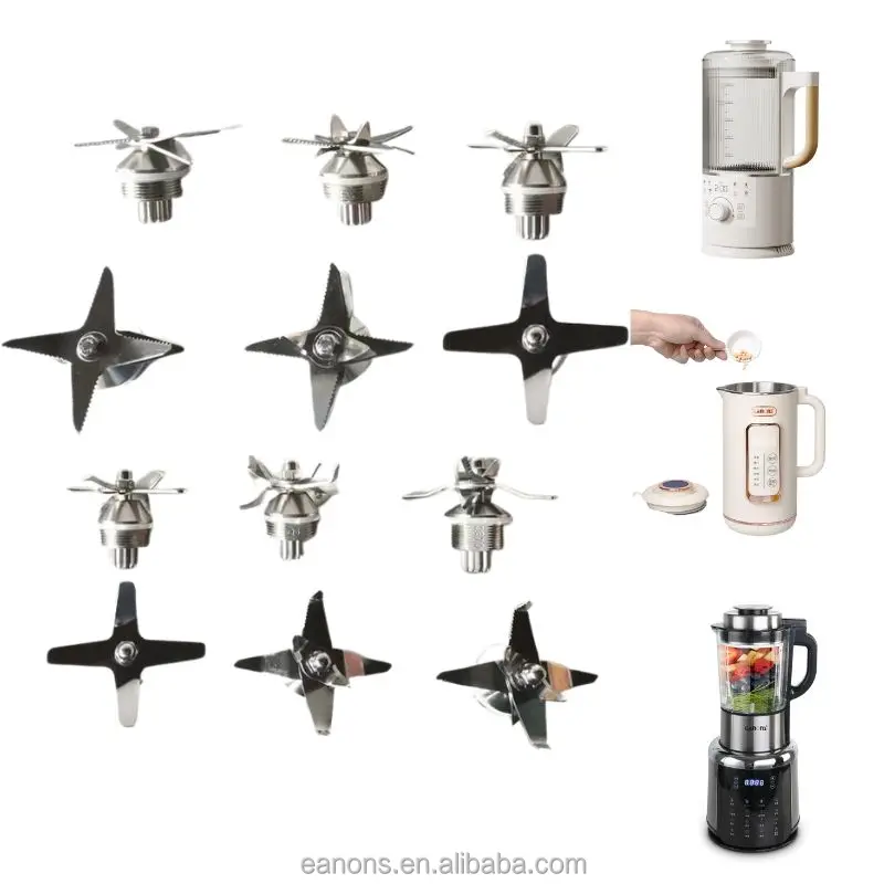 High Quality 304 Stainless Steel Ice Crusher Knife Commercial Household Parts Blender Blade