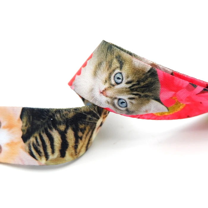 Dongguan manufacturer heat press business safety breakaway neck strap lanyards