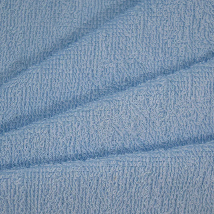 High Quality Woven Cotton Double Sided Terry Fabric Hotel Bath Towel Bathrobe Terry Towel Fabric