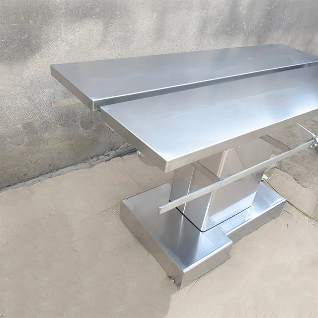 V Shaped Veterinary Operating Table Electric Lift V  Vet Surgery Table For Vet Clinic