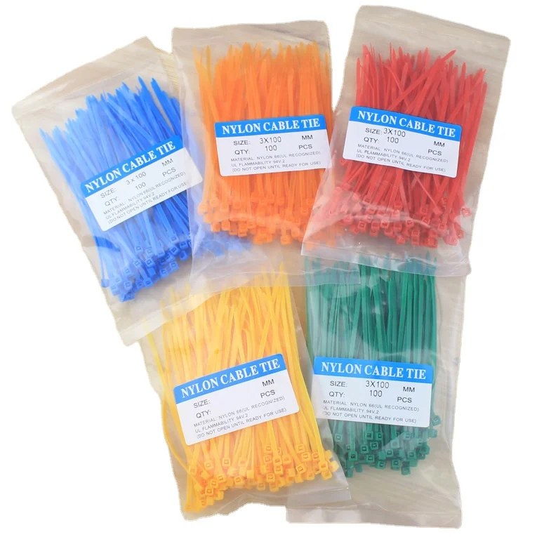 Sell Well New Type Manufacturer In China OEM Factory Plastic Self-Locking Nylon Cable Tie