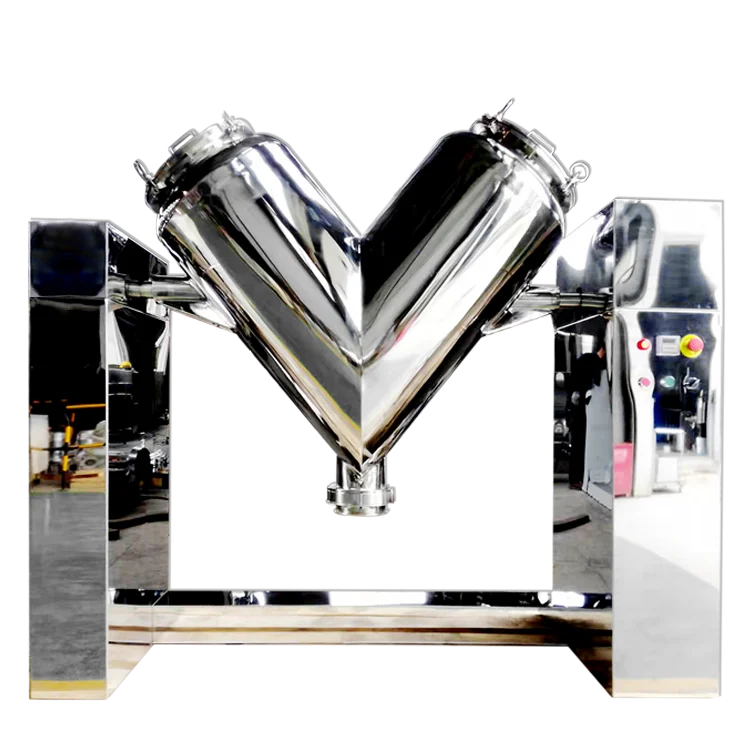 VH 300 L stainless steel charcoal powder animal feed protein mixer baby milk powder mixer mixing tanks