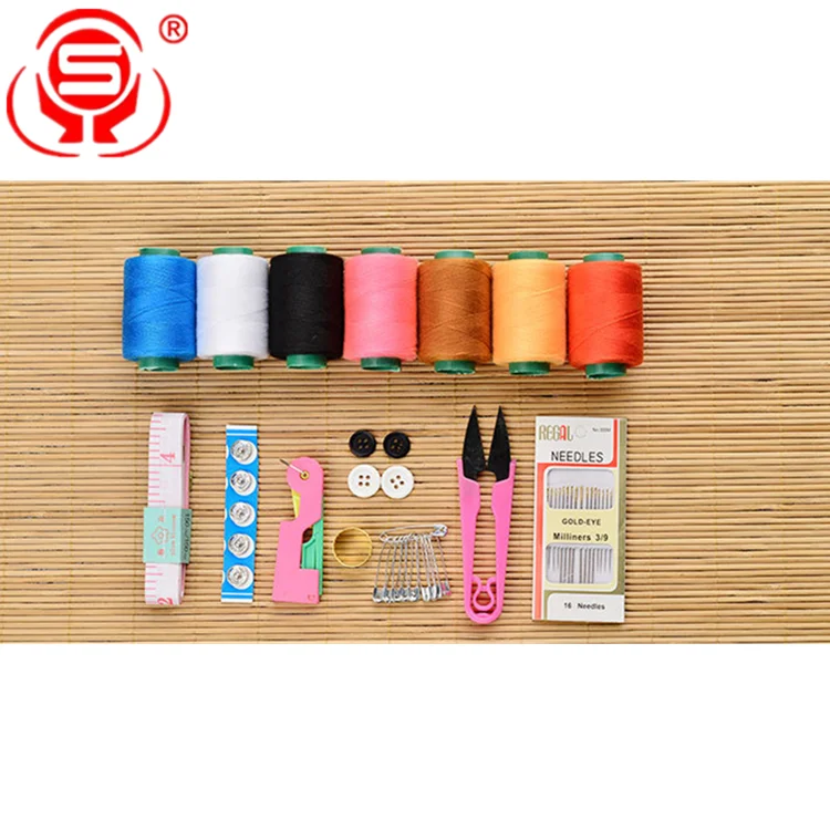 
2019 big professional sewing kit DIY home travel sewing kit with storage box 