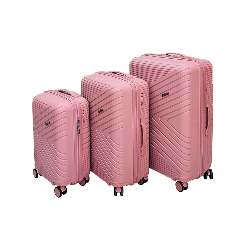 Marksman 2024 Newly Launched High Quality PP Trolley Luggage Case Unisex Spinner Suitcase for Air Travel Business Luggage