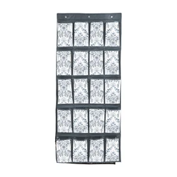 High Quality Easy Mount Shoe Storage Box Hanging Wall Mounted Hanging 20 Pocket Foldable Shoe Storage Box