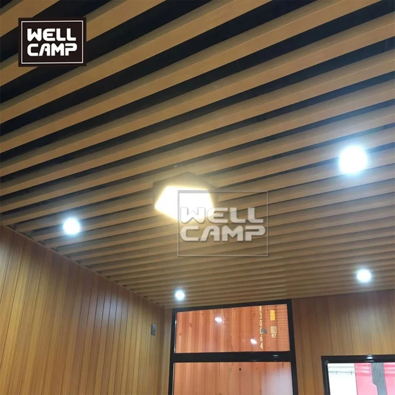 Luxury prefab flat pack container villa environmentally friendly modular homes finished container house design