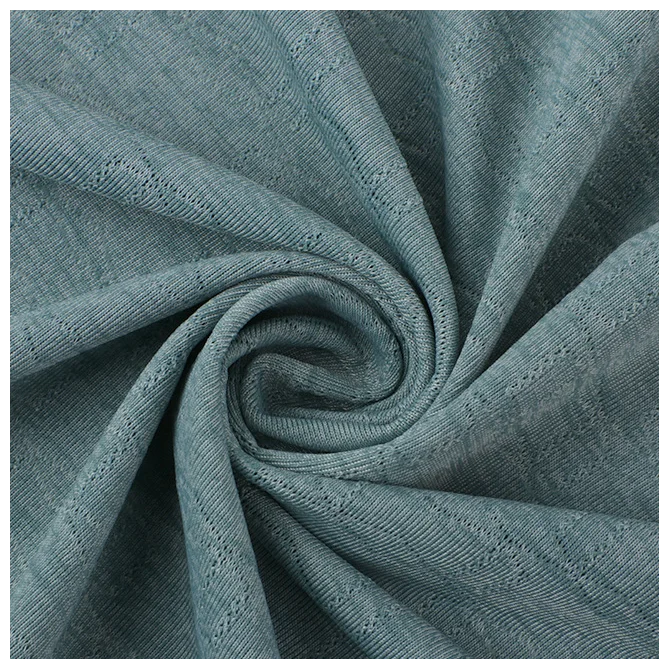  Ненагревающийся 40% Nylon48 % полиэстер 12% спандекс 180GSM футболка жаккардовая