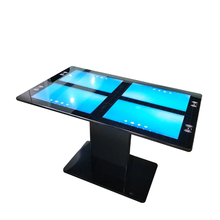 Customized Waterproof Game Table Interactive 4k Multi Touch Screen Bar Tea Restaurant Coffee Drafting Table with Cheap Price 178