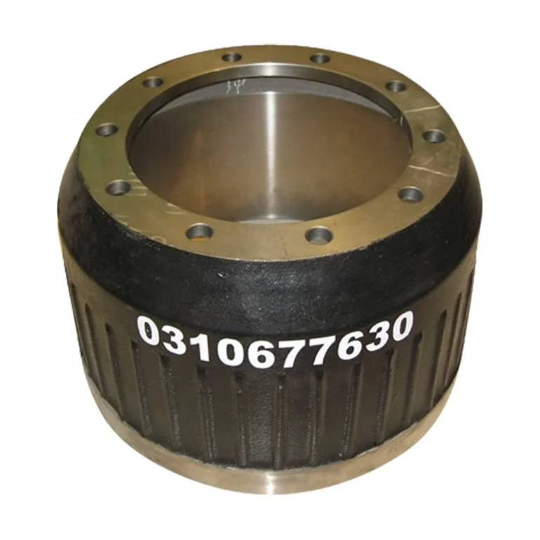 Тормозные детали BPW для осей грузовика, тормозной барабан 0310667290 для Iveco