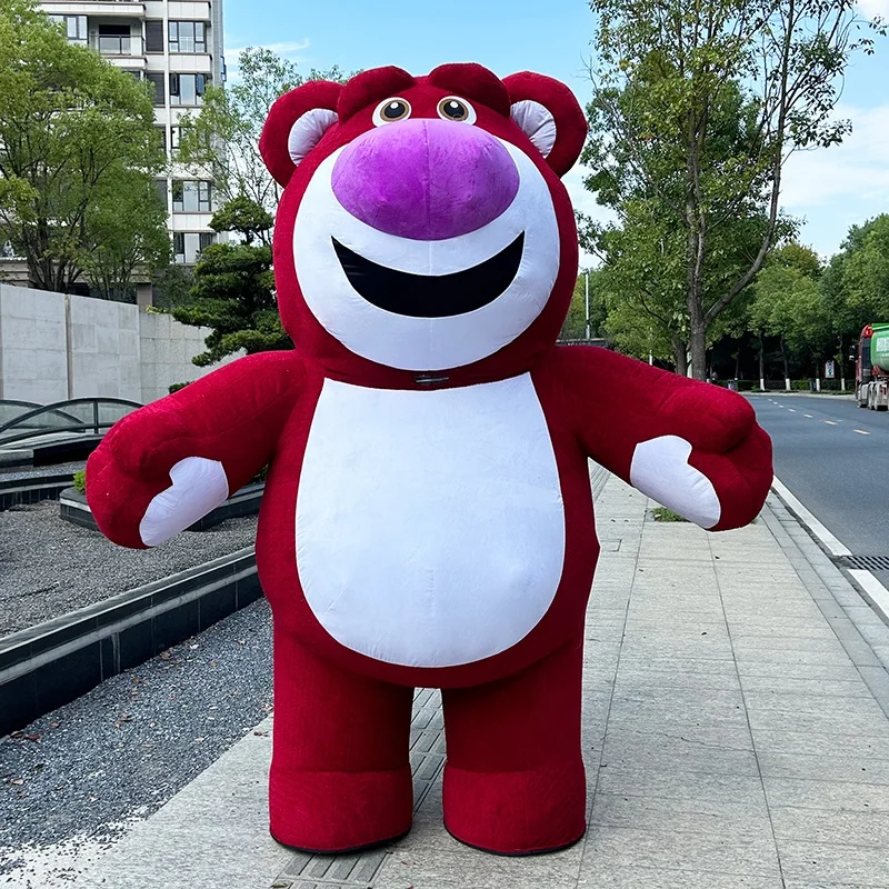 Hot sale inflatable walking monkey mascot costume Funny Long plush monkey cosplay costume