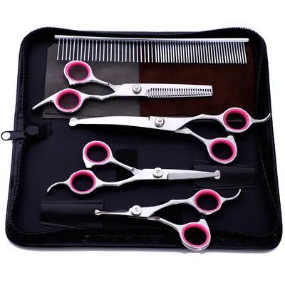 Pet Grooming Tools Dog Grooming Scissors set Safety Round Tip and Sharp Blade