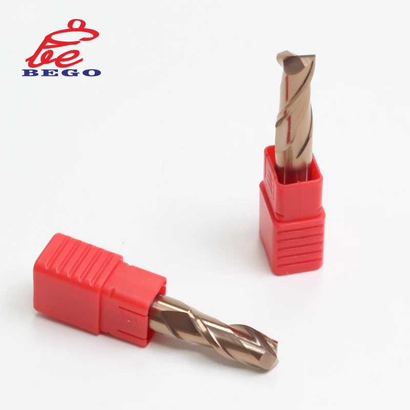 New Products HRC55 2 Flute Carbide End Mill Cutting Tools CNC