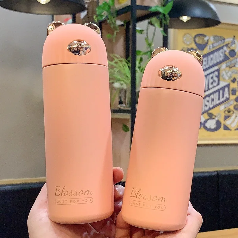 Vacuum Insulated Stainless Steel Thermal Portable Water Bottle Custom Insulation Thermo Mug 2021 Vaccuum Cup