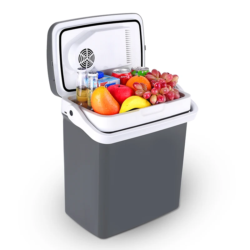 18L 12 в портативный автомобиль кемпинг горячая холодная коробка охладитель Мини холодильник морозильник для путешествий