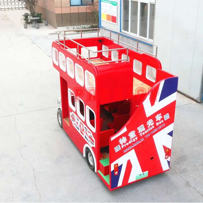 Высококачественный электрический двухуровневый туристический Лондонский автобус с питанием от батареи на продажу