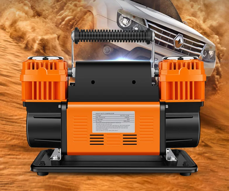 DC12V300l/MIN 230PSI heavy duty car air compressor