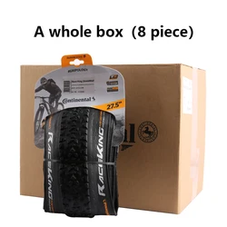 Continental 27.5 2.2 Tire Cross Speed Race King Bicycle Tire Anti Puncture 180TPI Folding Tyre Mountain Bike X-king A whole box