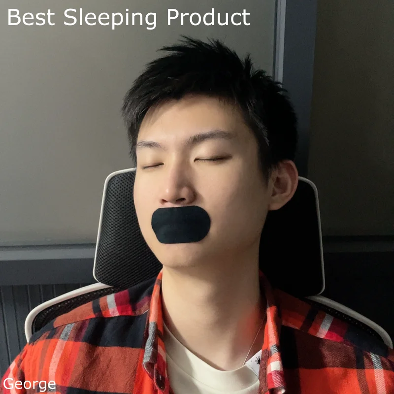 Reliable Quanzhou Manufacturer Custom Snoring Breathing Mouthtape Mouth Strips Tape Sleep Patches for Sleeping Nasal