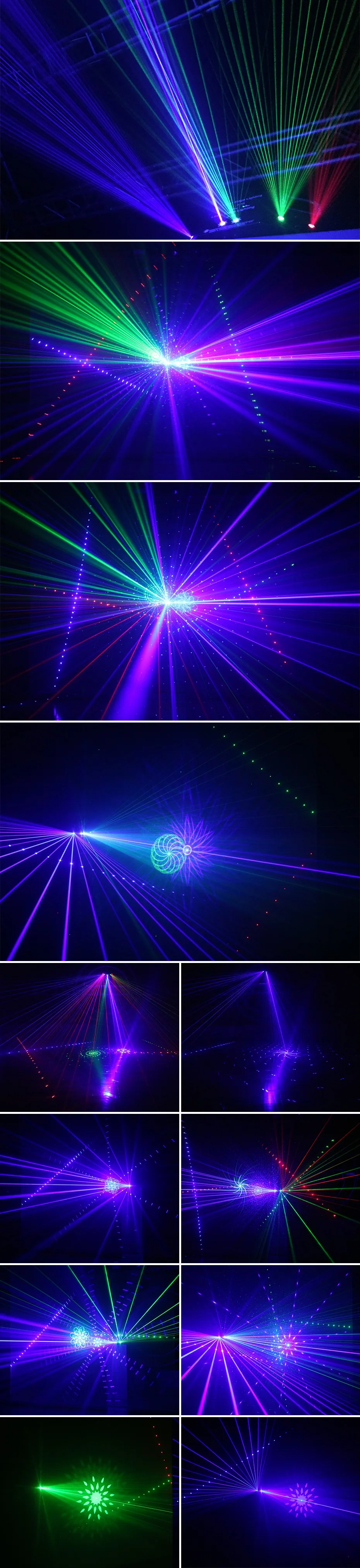 
led disco laser light RGB full color beam light dj effect projector scanner laser stage lighting disco laser 