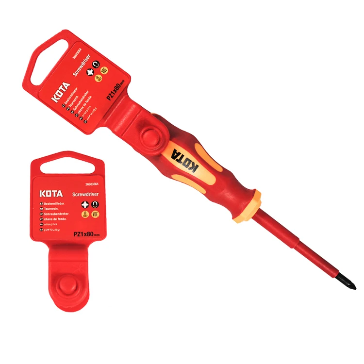 
In Stock PP handle S2 Special Steel 1000V VDE Insulated Screwdriver 