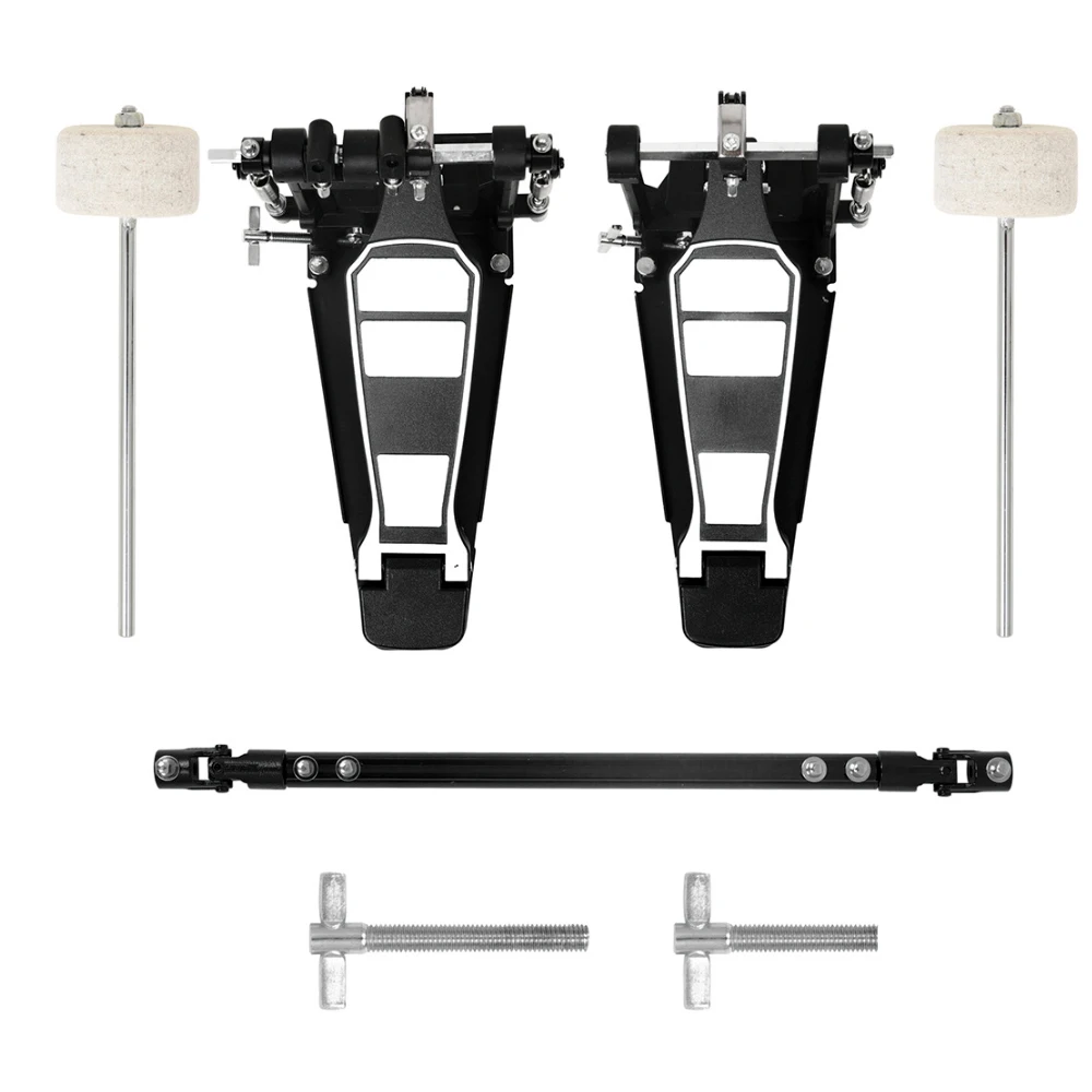 High Quality Music Percussion Kick Alloy OEM Metal Double Bass Drum Pedal