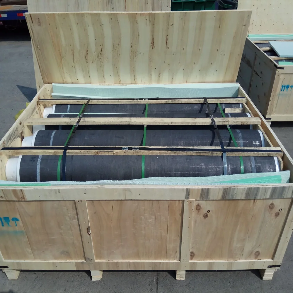 Graphite Electrode for steel plant diameter 300mm to 600mm with length 1800mm to 2100mm