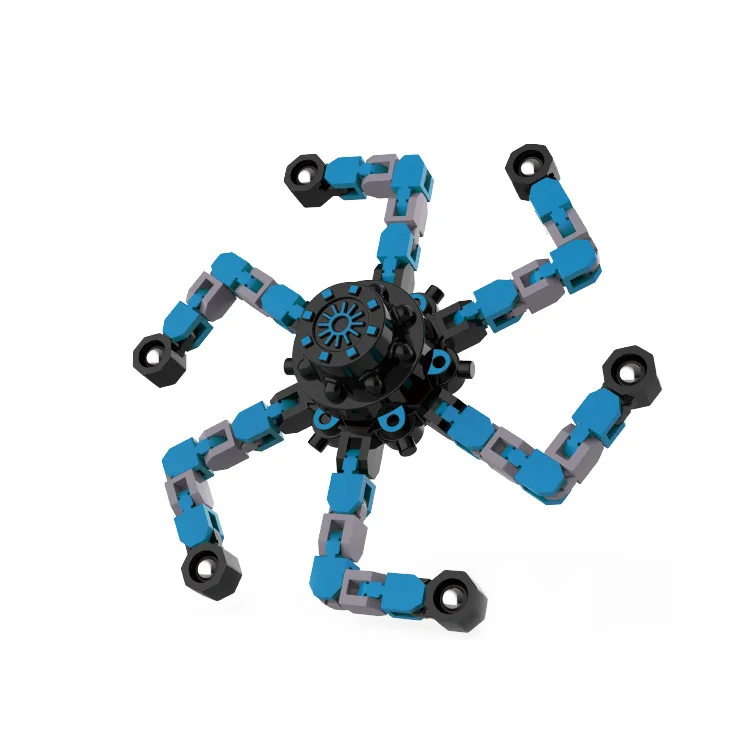 Hot Fashion Alloy 3 Colors Decompression Fidget Spinner Toy  Factory Direct Sale Goods in Stock