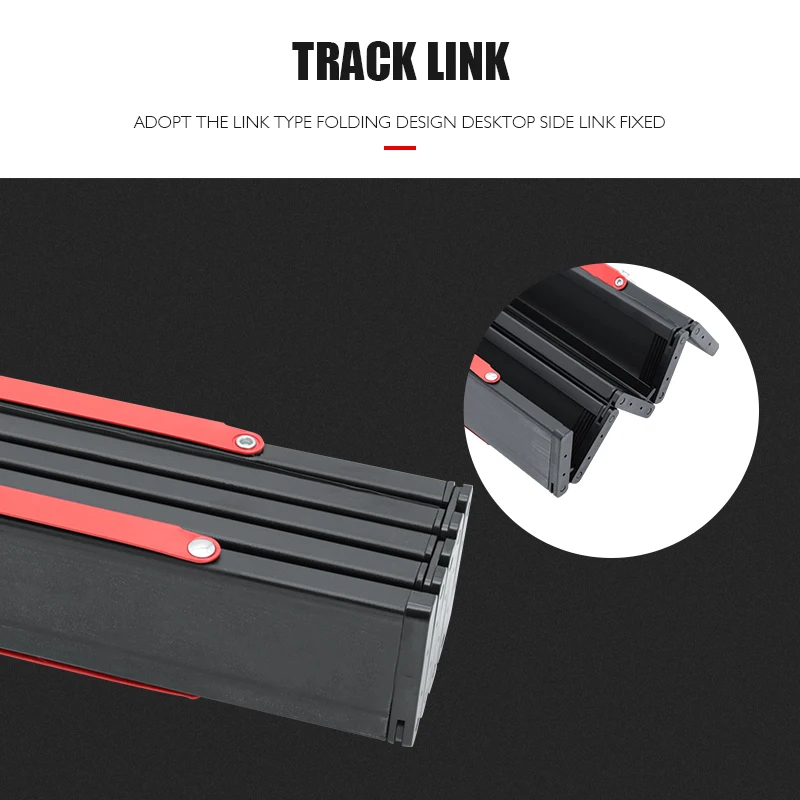 Mini Black Outdoor Table Aluminum alloy Folding Table Furniture Barbecue Camping Tent Household Bed Collapsible Computer Desk