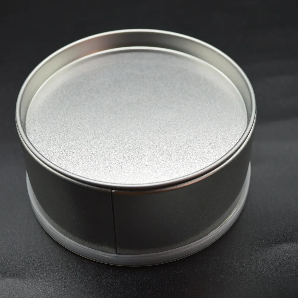 
Round 100ml Newest High Quality 3.5g Empty Weed Herb Tin Can Cans Packaging 
