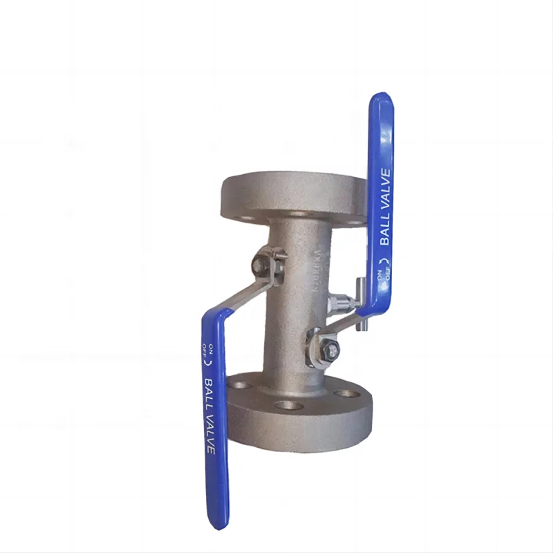 High Pressure Double Block and Bleed Valve Stainless Steel Manual Needle Valve for General Application OEM Customizable