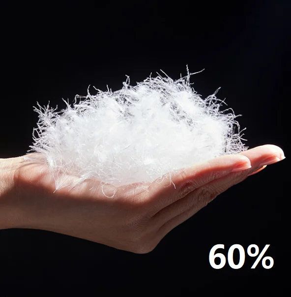  Оптовая продажа Oko-tex100 бизнес инициатива социального соответствия наивысший стандарт 5% ~ 95% белый пуховик на утином
