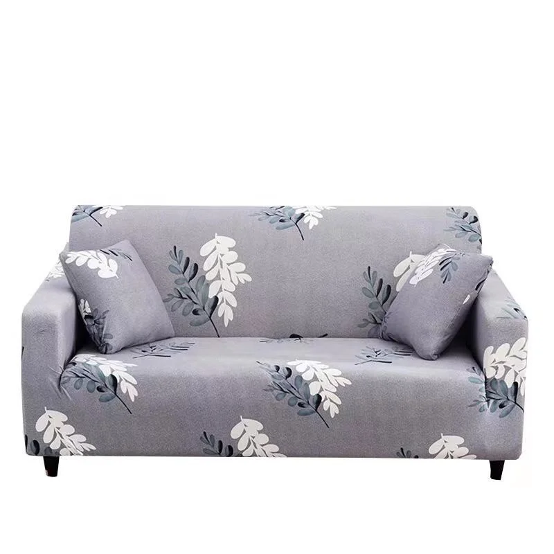 Amazon hot sale elastic solid color universal sofa cover