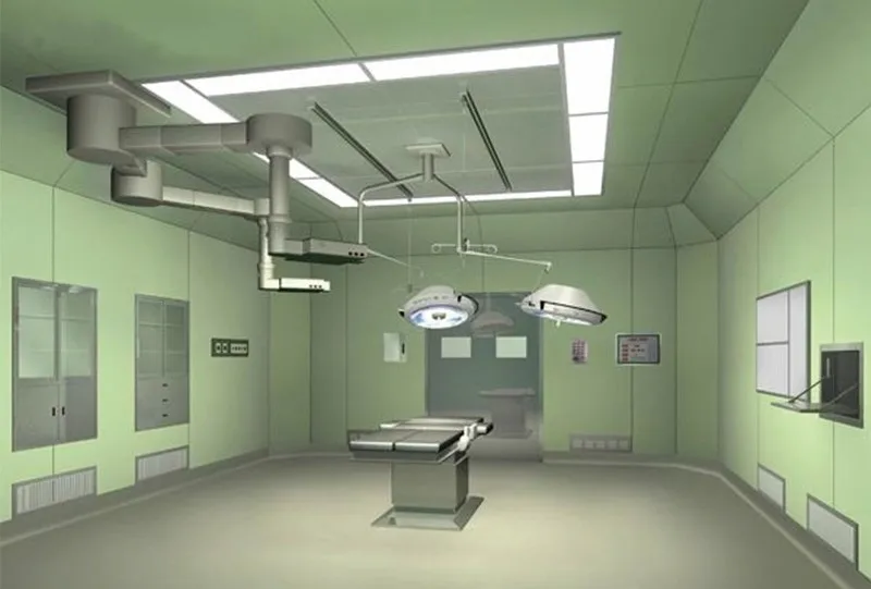 Class 100 People System Digital Operation laminar flow Theater Surgical Room Hospital Operating Theater Modular Clean Room