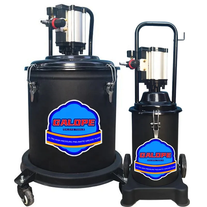 OEM Factory 35L 60:1 Super Ultra High Pressure Pneumatic Grease Pump Air Operated Dispenser Lubricator Auto Bucket Grease Pump