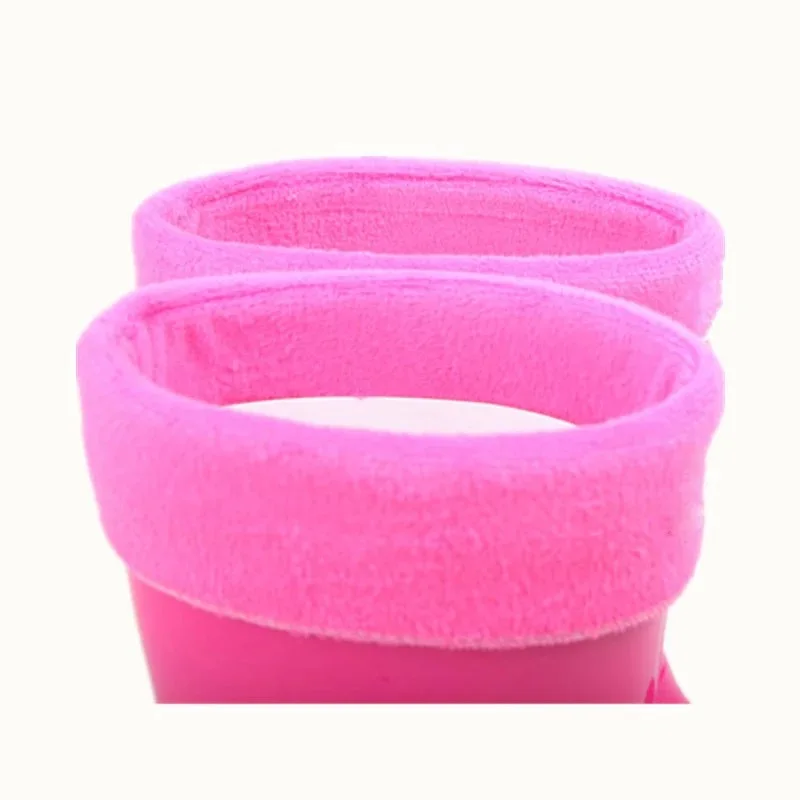 2022 newest children waterproof removable sock luminous recycle kid gumboots kids pvc rain boots