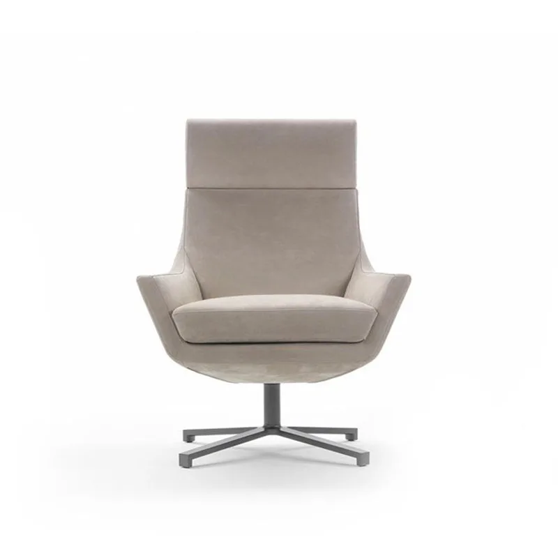 Luxury living room swivel leisure lounge Modern sofa chair with Ottoman Office furniture chairs modern high-back sofa chairs